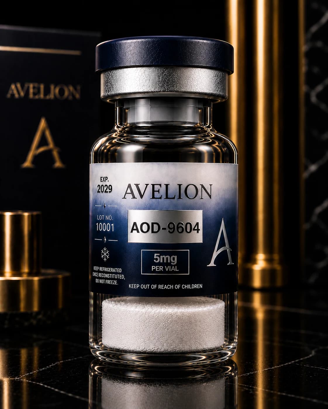 AOD 5mg — Avelion Wellness research product