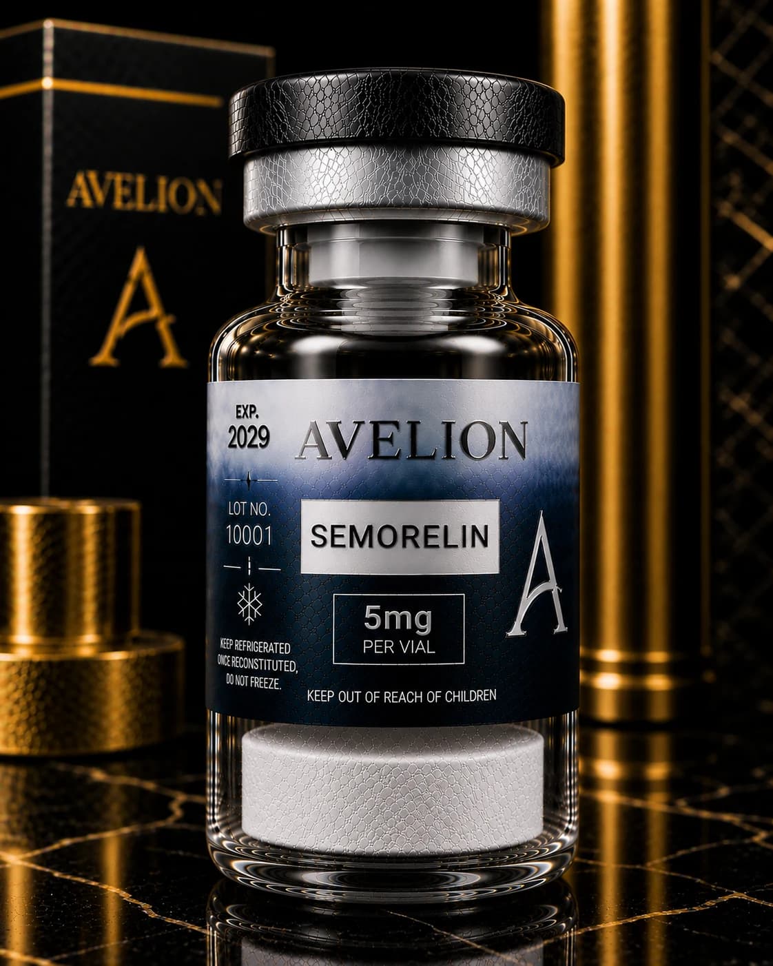 Sermorelin 5mg — Avelion Wellness research product